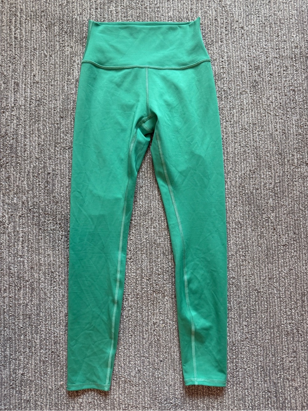 Alo Yoga High Waist Airlift Leggings Green Women’s Size S Athletic Yoga Pants